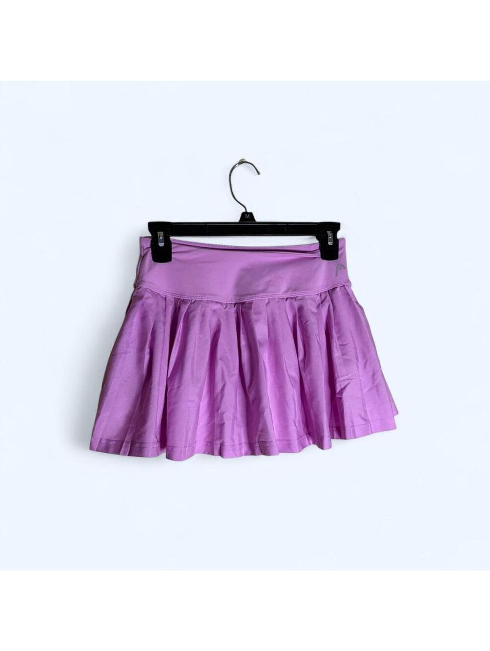 Pinkish purple mini tennis skirt